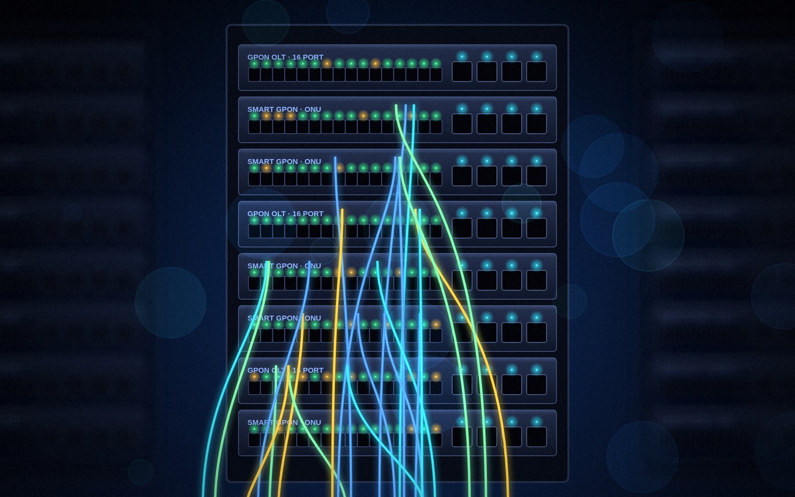 Home 3D ring - OLT Setup