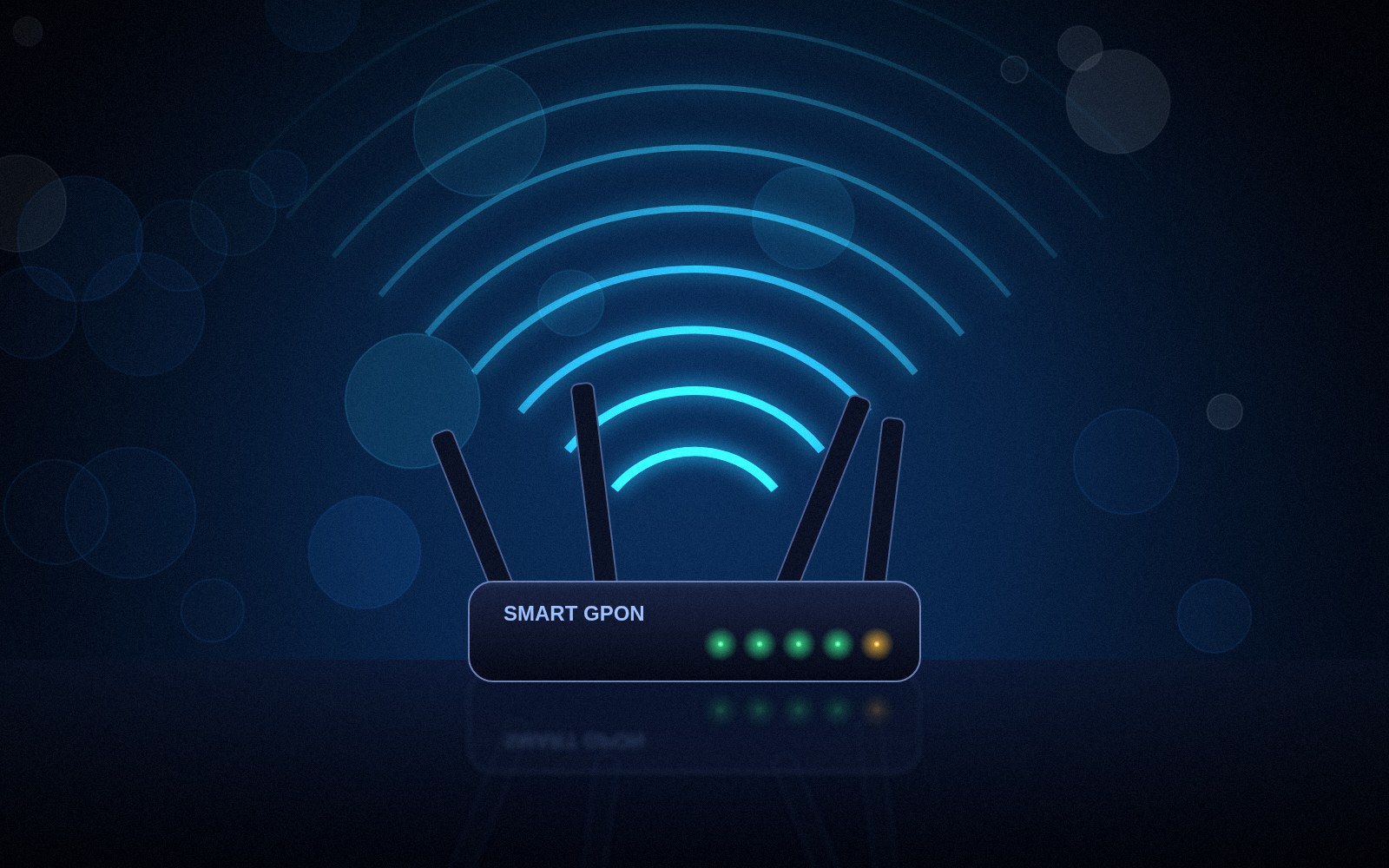 Home 3D ring - Wi-Fi Design